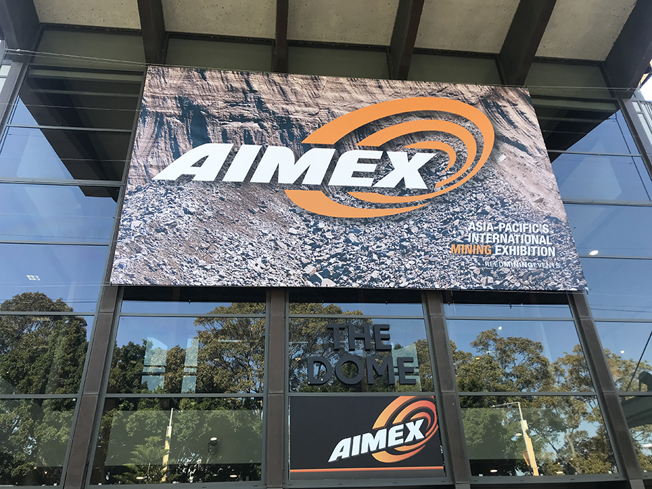 参加AIMEX澳大利亚国际矿业展